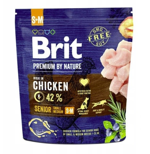 Brit Premium By Nature S M Senior 1kg