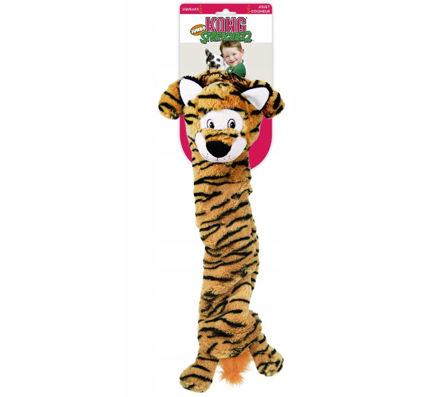 KONG Zabawka dla psa Stretchezz Jumbo Tiger XL