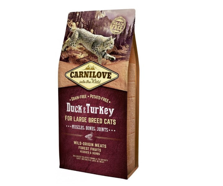 CARNILOVE CAT DUCK&TURKEY FOR LARGE BREED 2kg
