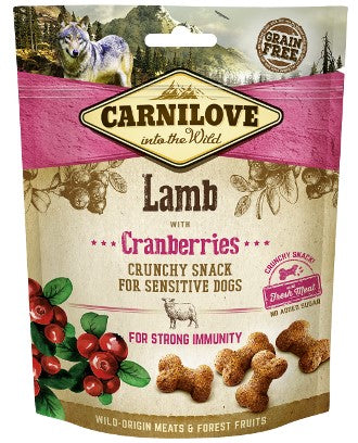 Carnilove Snack Fresh Crunchy Lamb Cranb. 200g