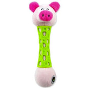 Be Fun Toy zabawka dla psa z TPR i pluszu świnka puppy 17cm