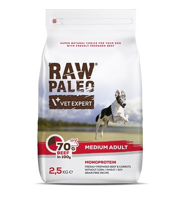 Raw Paleo Beef adult medium 2,5kg