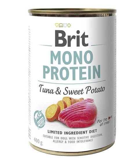 Brit Mono Protein Tuna Sweet Potato 400g