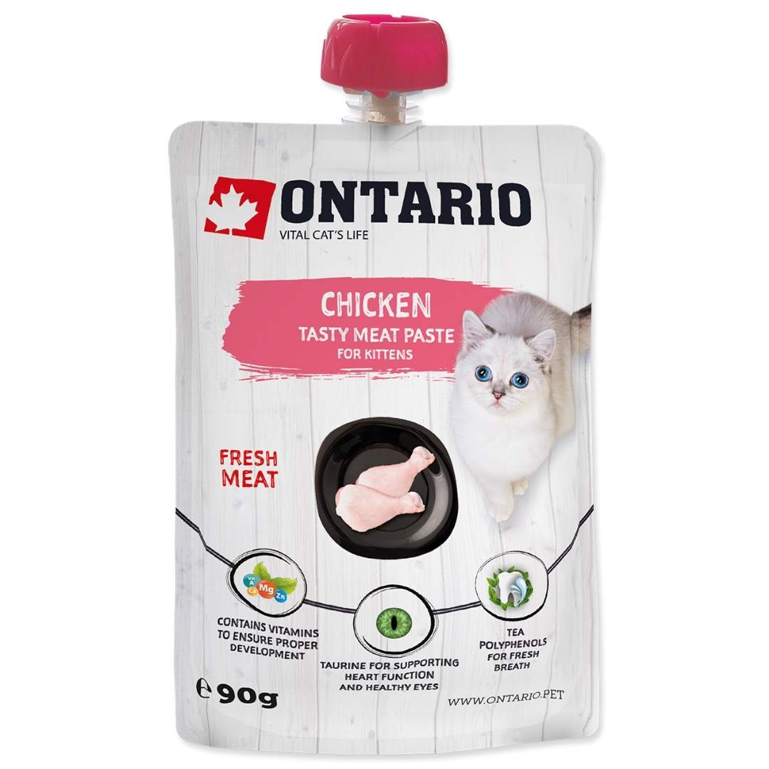 Ontario Kitten Fresh Paste 90g Verschiedene Geschmacksrichtungen