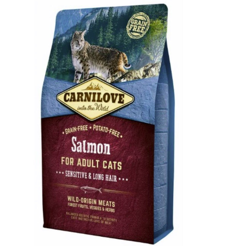Carnilove Salmon Sensitive Long Hair 2kg