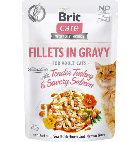 Brit Care Kot Turkey&Salmon 85g