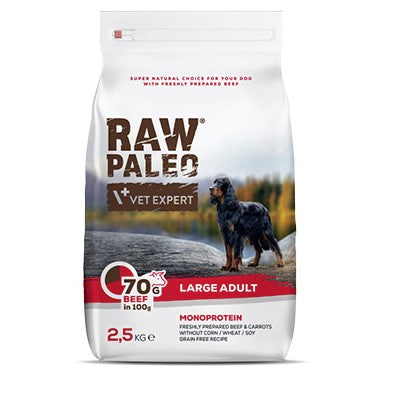 Raw Paleo Beef adult large 2,5kg