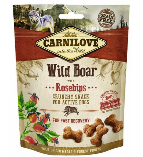 Carnilove Snack Fresh Crunchy W.Boar Ros 200g