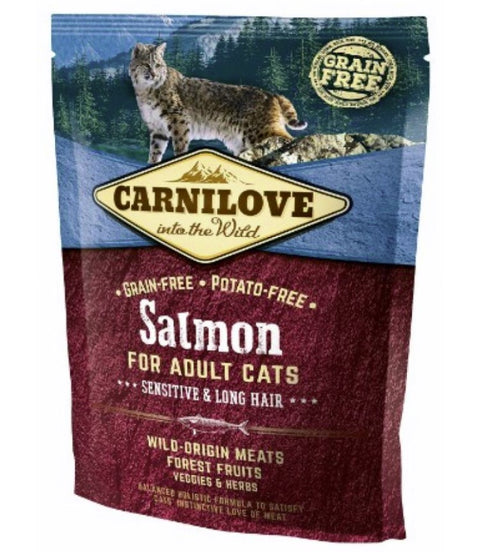 Carnilove Salmon Sensitive Long Hair 400g