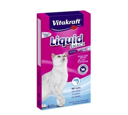Cat Liquid Snack łosoś