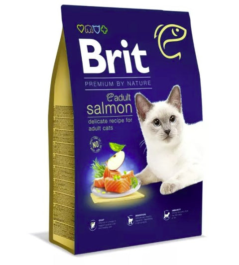 Brit premium adult salmon 0,3kg
