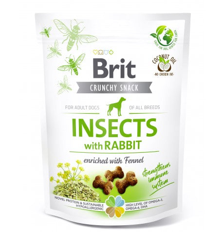 Brit Care Crunchy Cracker Insect Rabbit 200g