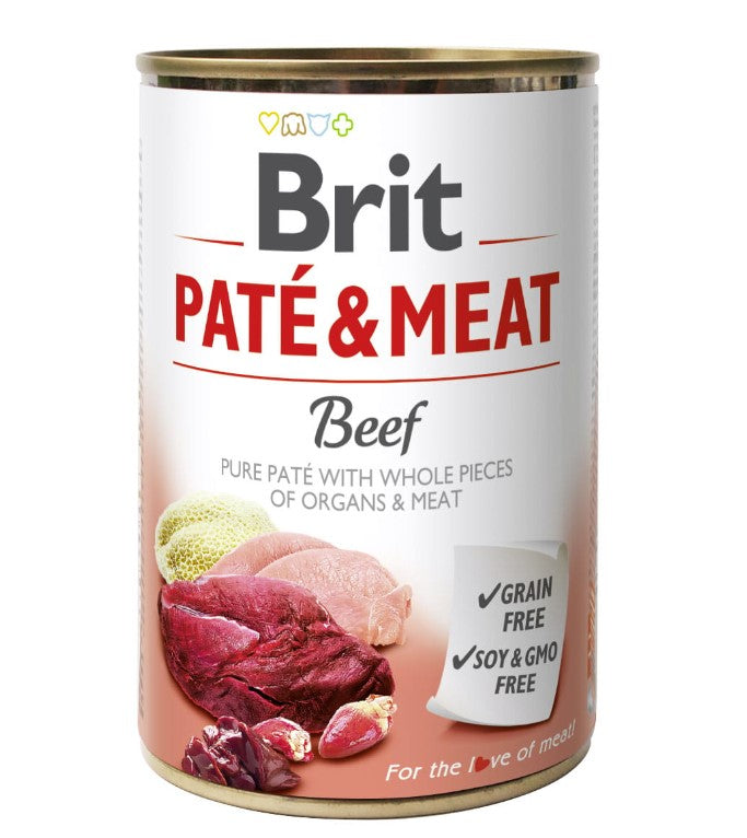BRIT PATE&MEAT BEEF 400g