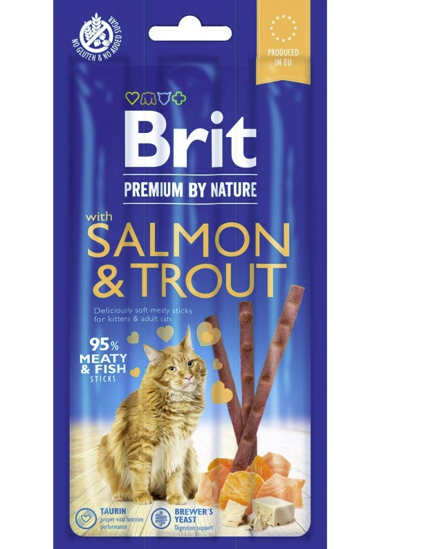 BRIT CAT 15g STICKS SALMON&amp;TROUT