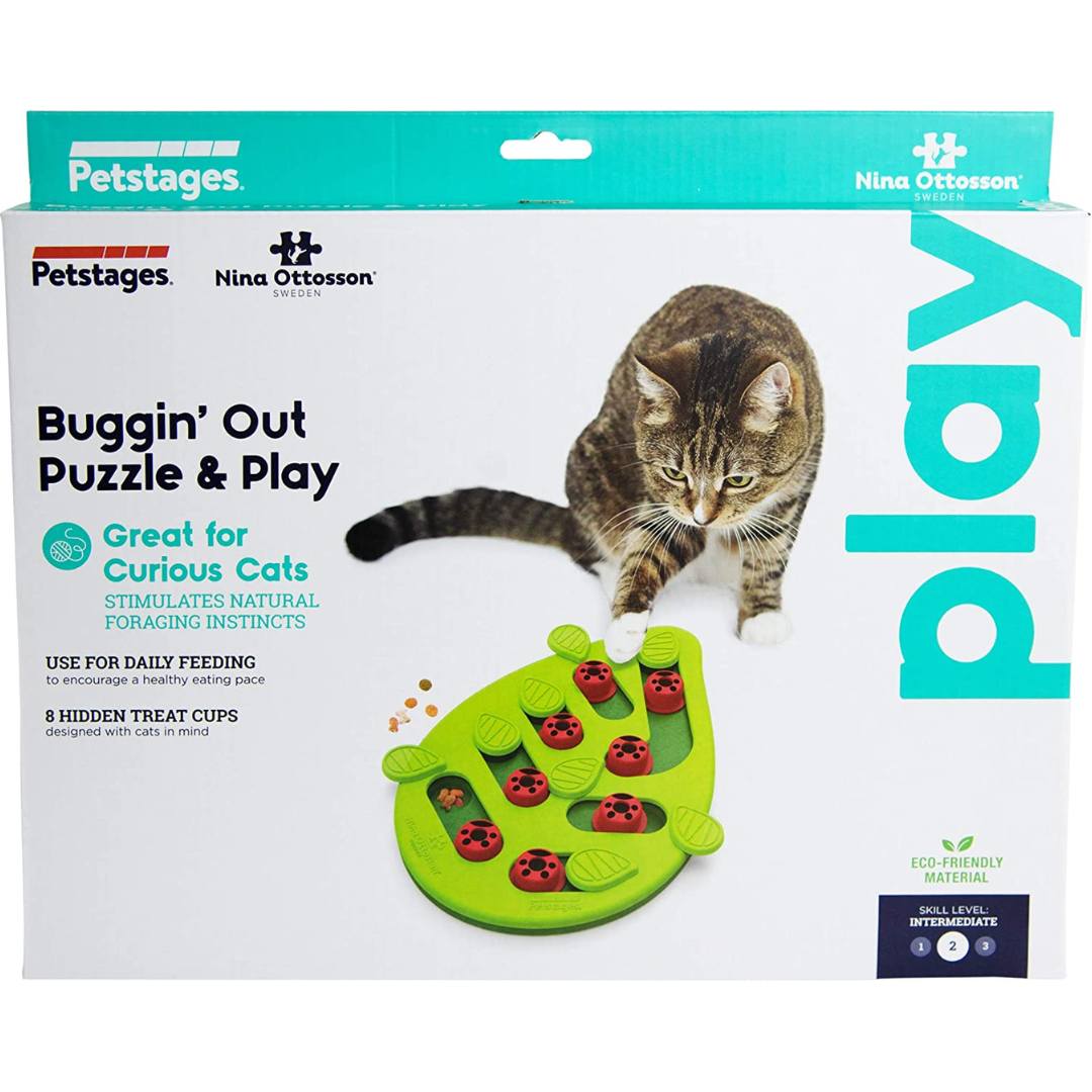 NINA OTTOSSON CAT PUZZLE &amp; PLAY BUGGIN OUT GAME